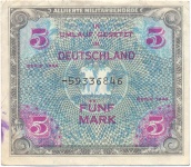 5 марок 1944 Германия