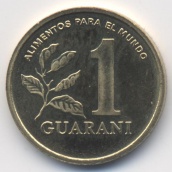 1 гуарани Парагвай 1993