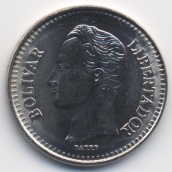 25 сентимо Венесуэла 1990